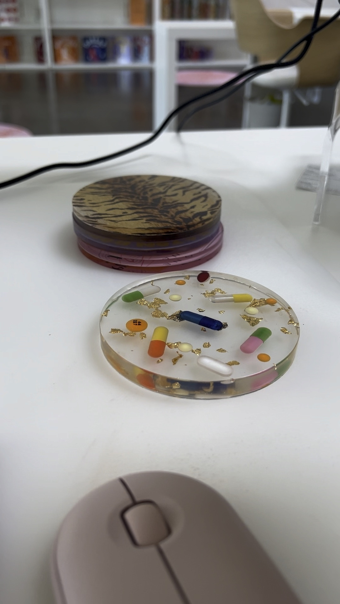 My favorite tart by Taylor coaster. It’s handmade with real pills and all are unique. Such a cool gift! Use code: BROOKE20 for 20% off 

#LTKGiftGuide #LTKhome #LTKunder50