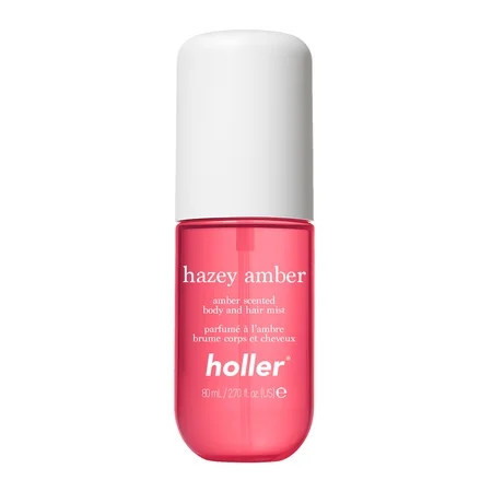 Holler Hazey Amber Body and Hair Fragrance Mist Amber Scented 2.7 fl oz | Walmart (US)