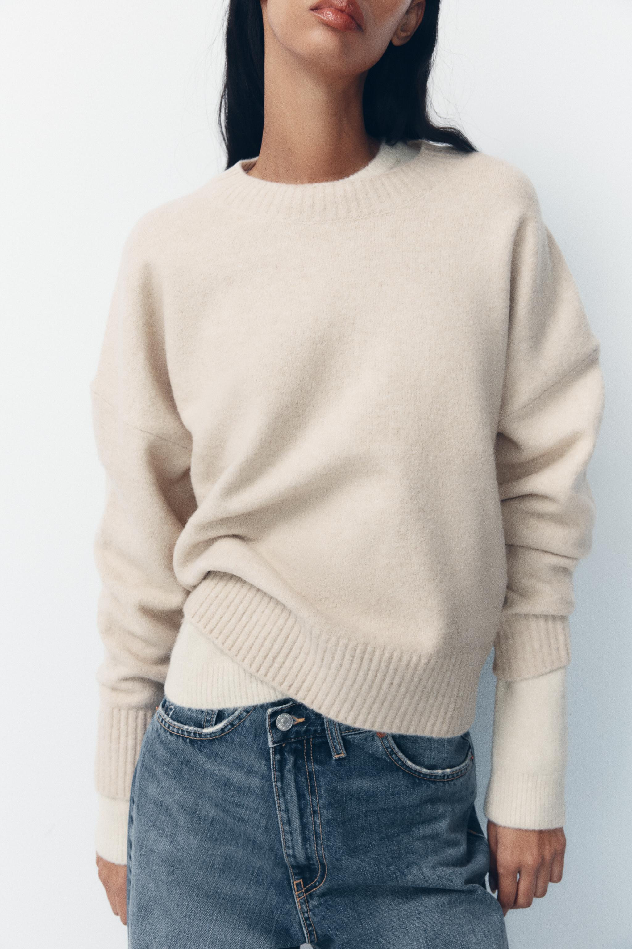 BASIC SOFT KNIT SWEATER | Zara US