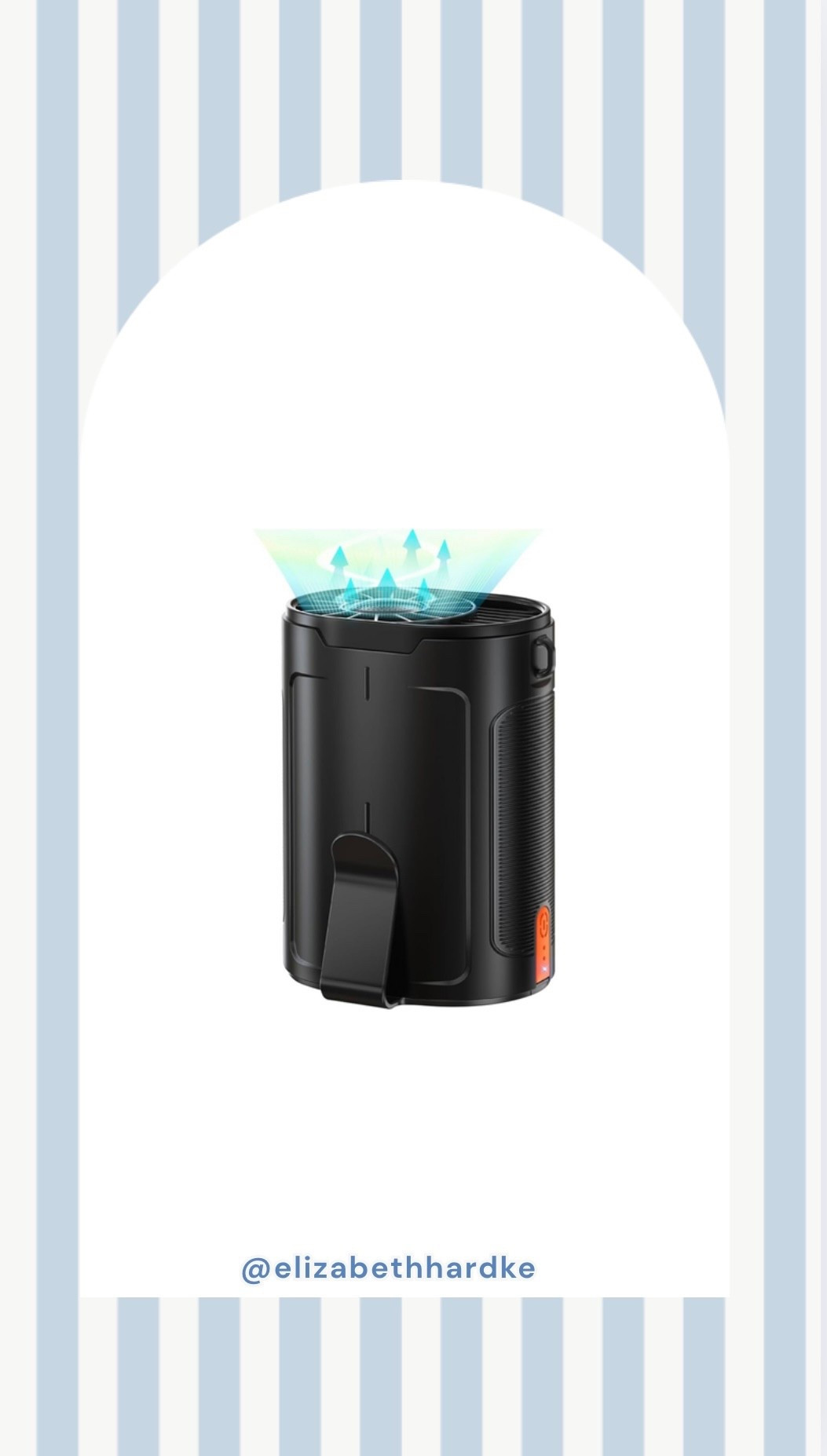 Portable Fan Rechargeable, 4 Speeds 6600RPM Strong Airflow, Personal Waist Fan with up to 25H of Working Time, Hands-Free Hanging Neck Fan, Wearable Belt Fan for Camping, Outdoor, Jobsite, beach, travell

#LTKSaleAlert #LTKActive #LTKTravel