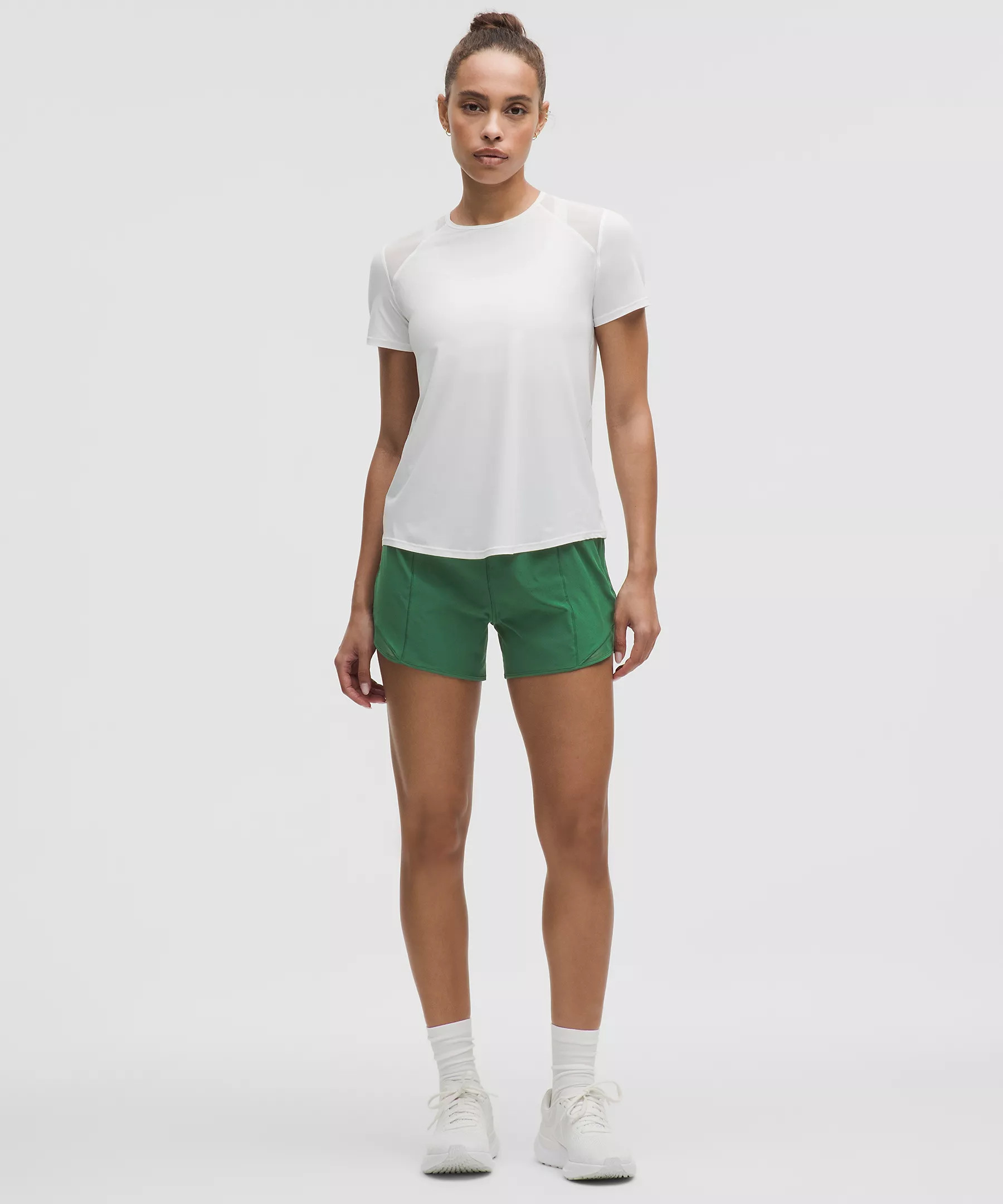 Hotty Hot High-Rise Lined Short 4" | Women's Shorts | lululemon | Lululemon (US)