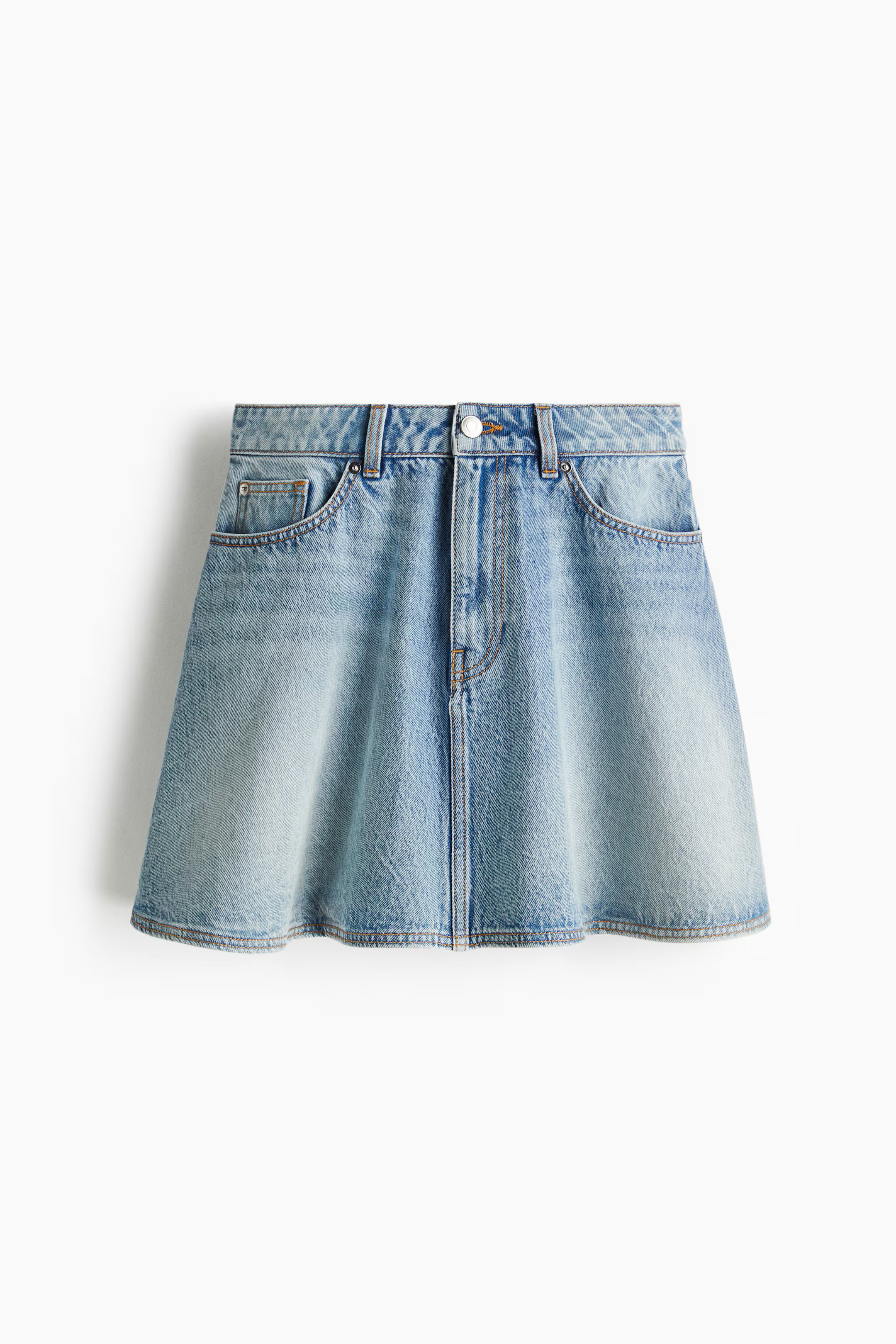 Flared Denim Mini Skirt | H&M (US + CA)