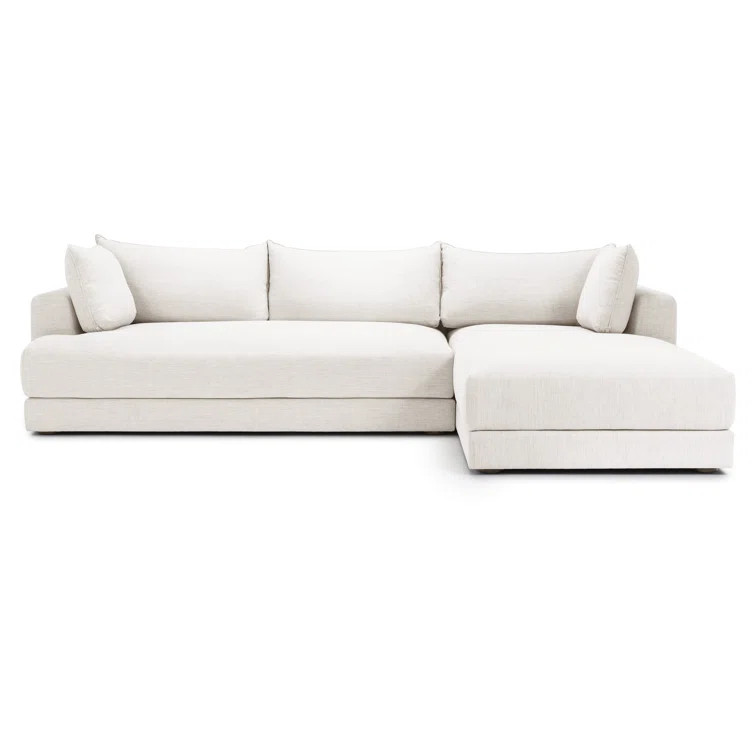 Aldridge Upholstered Fabric Sectional | Wayfair North America