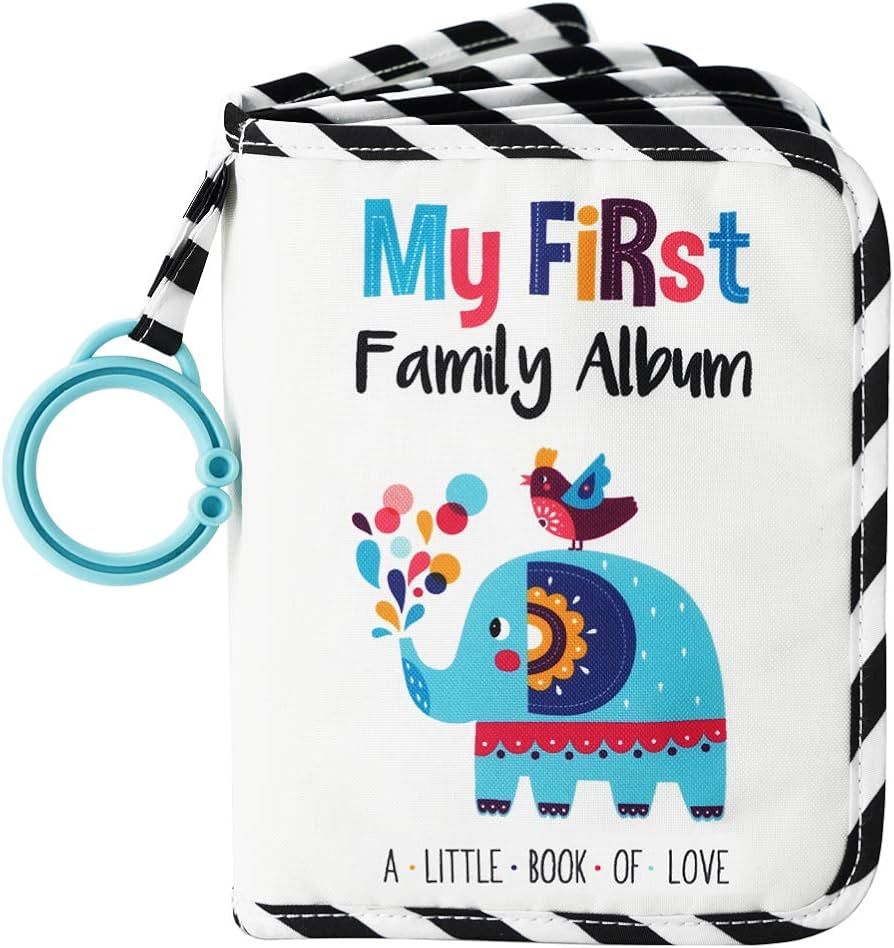 Urban Kiddy™ Baby's My First Family Album | Soft Photo Cloth Book Gift Set for Newborn Toddler ... | Amazon (US)