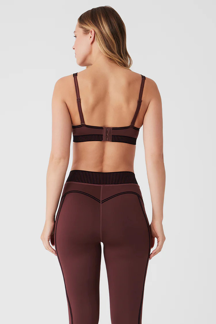 Airlift Line Up Bra - Cherry Cola | Alo Yoga (US)