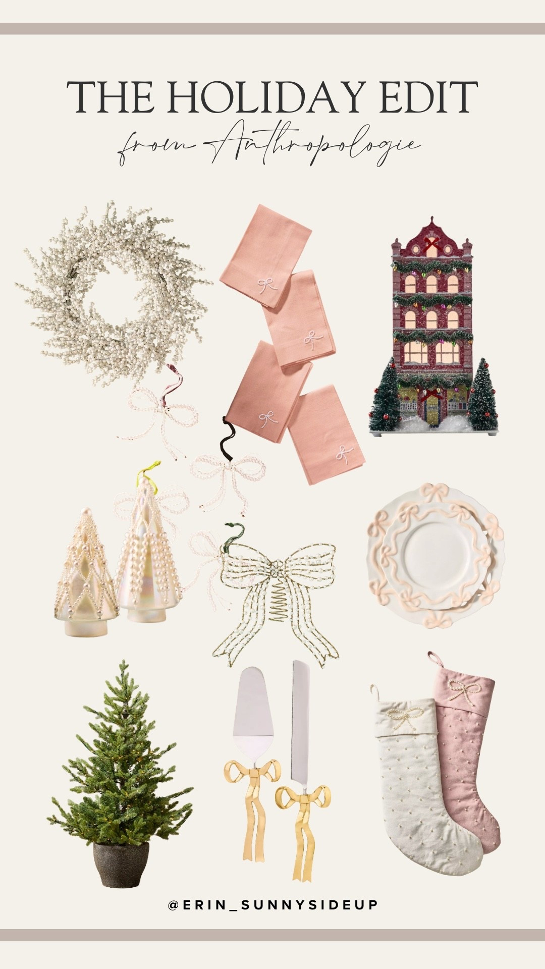 Anthropologie holiday Dave I’m loving this season! 🎀
