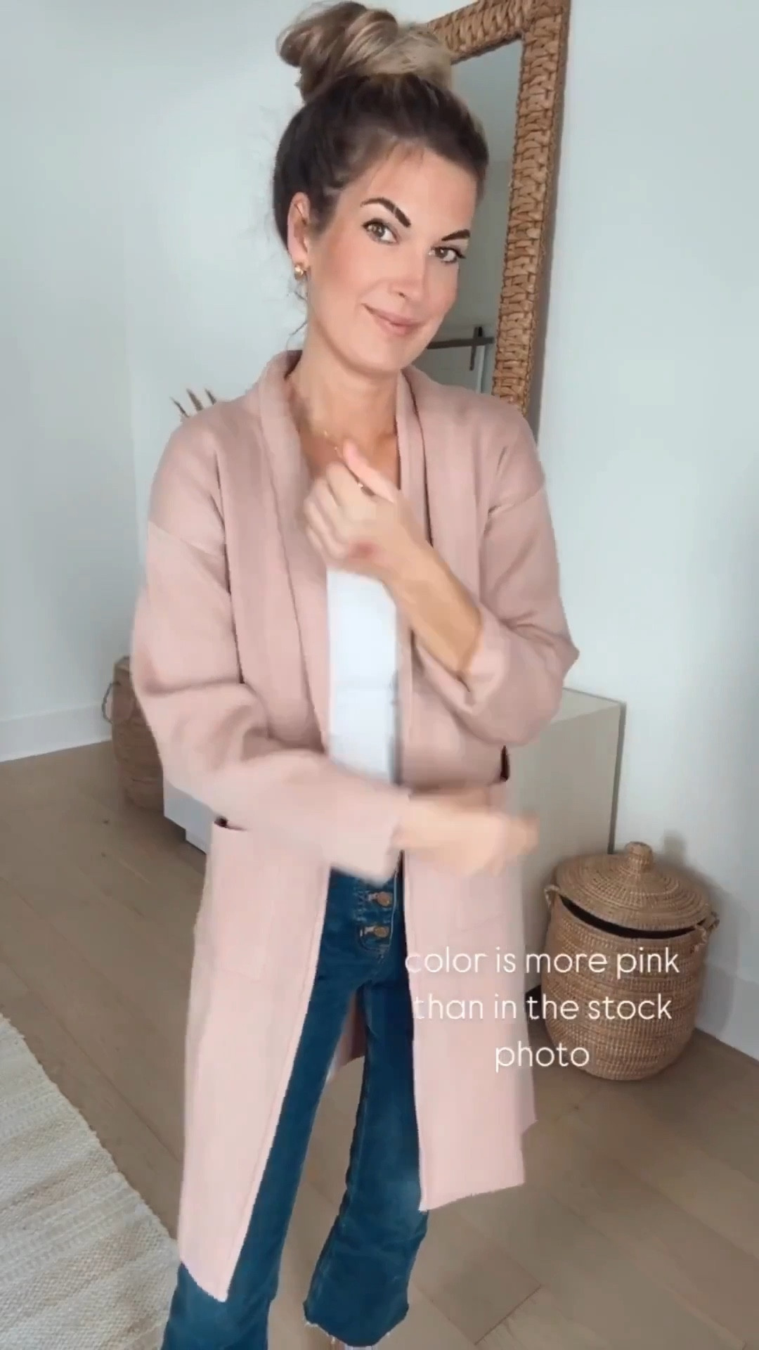 Amazon coatigan - I ordered the light camel - which has pink undertones to me! Wearing size small. Xs tee. Jeans true to size. Cap toe shoes true to size. Fall outfit. Amazon 



#LTKWorkwear #LTKStyleTip #LTKSeasonal

#LTKSeasonal #LTKootd #LTKdayinmylife

#LTKootd #LTKgrwm #LTKSeasonal