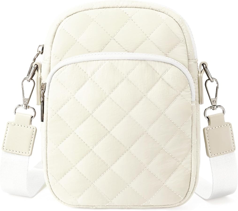 Quilted Crossbody Bag Small Women Shoulder Bags Purses Handbag Backpack Puffer Soft Fashion Desig... | Amazon (US)