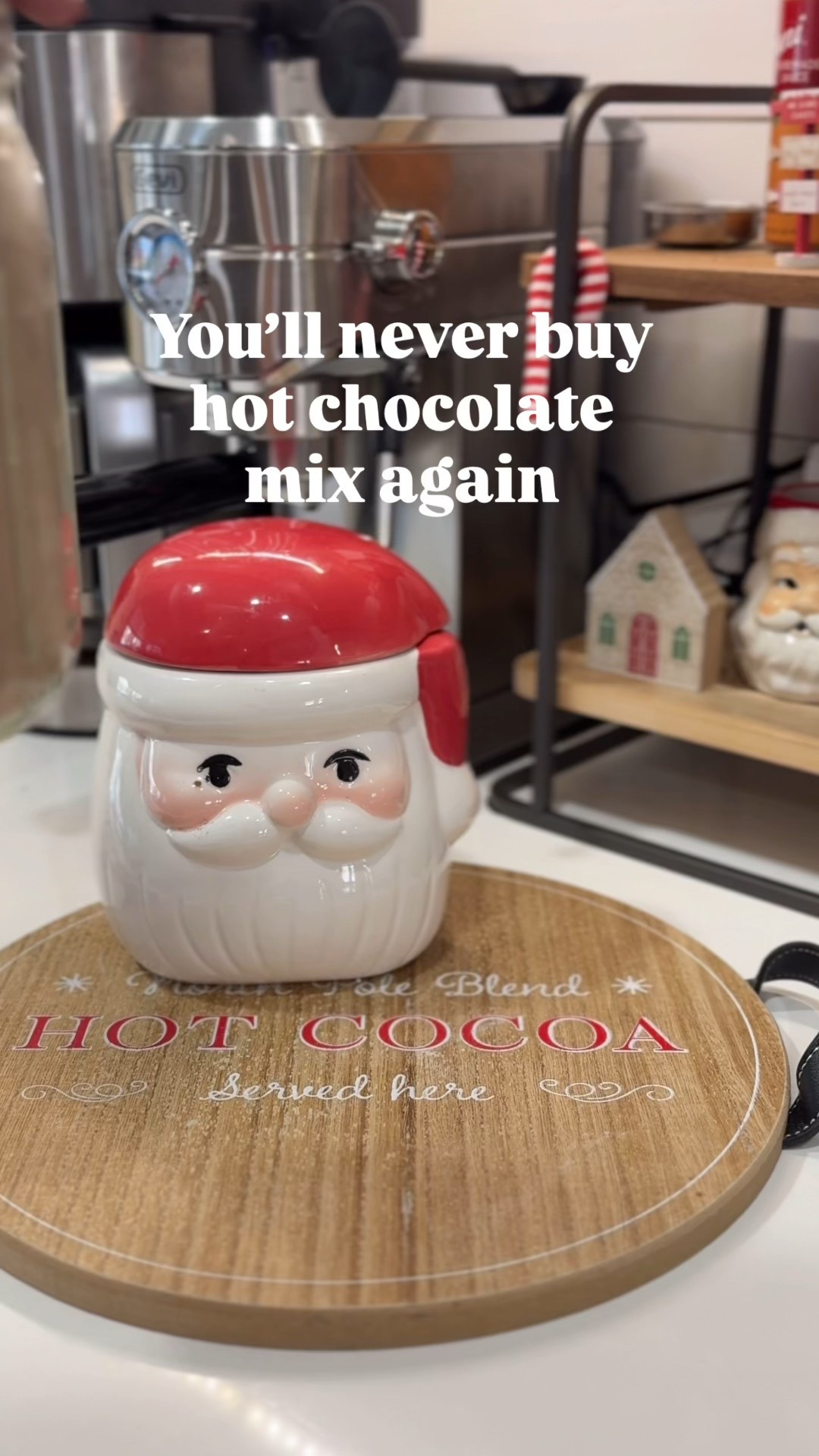 Homemade Hot Chocolate ☕️ SAVE + SHARE! ✨

The easiest recipe ever! Sift and mix all the ingredients. Store in a mason jar or gift this holiday season!

Recipe:
1 cup powdered sugar
1 cup unsweetened cocoa powder 
3/4 cup powdered milk 
1/4 tsp salt
(Optional) add the small marshmallow pieces 
Use 4 tablespoons per 1 cup of hot cocoa.

#LTKfoodie #LTKSeasonal #LTKHoliday