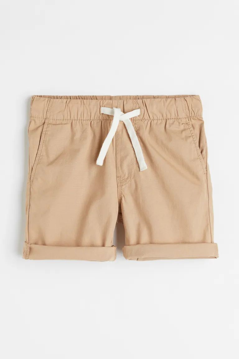 Cotton Poplin Shorts | H&M (US + CA)