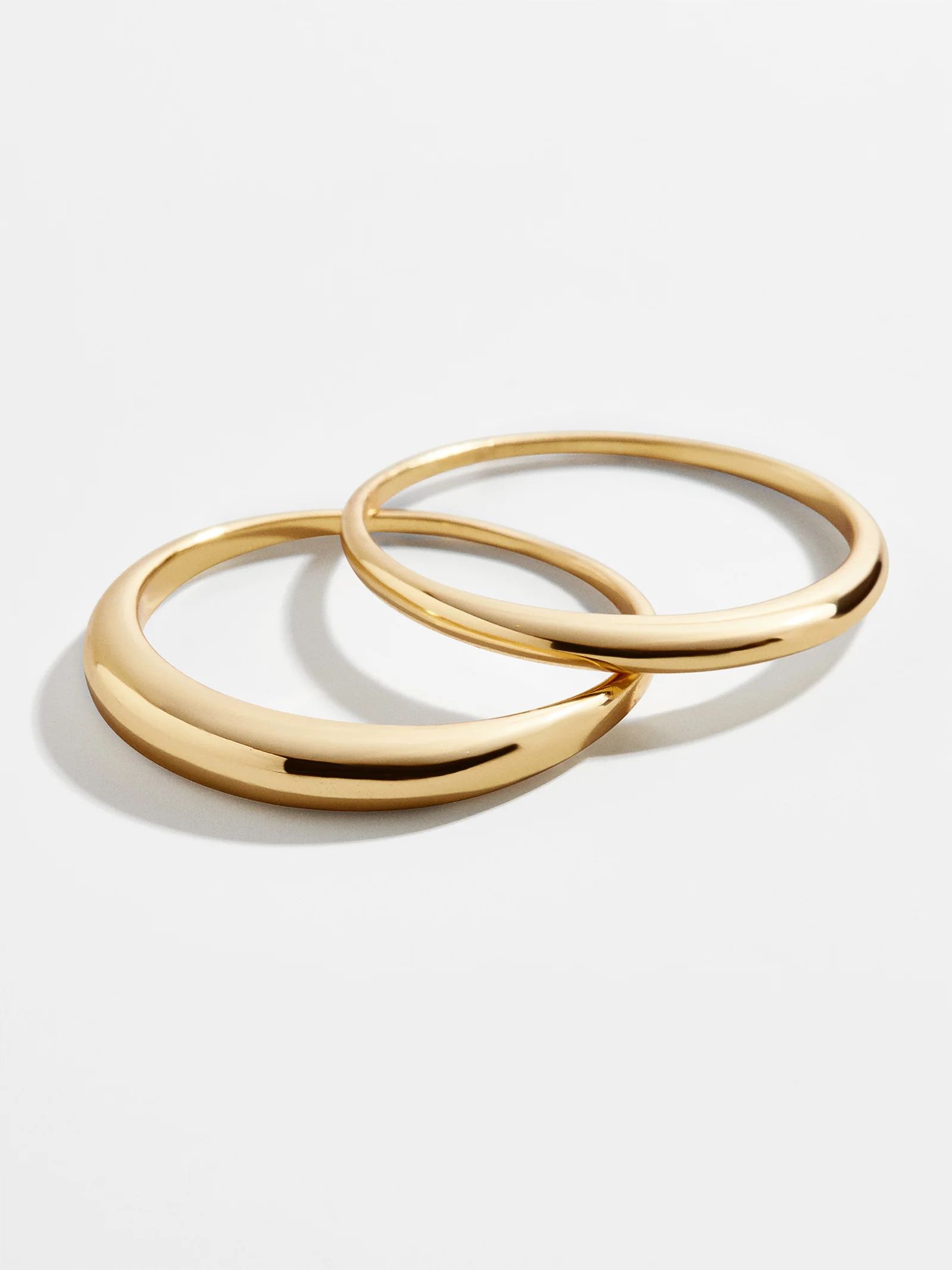 Mini Maro 18K Gold Ring Set - Gold | BaubleBar (US)