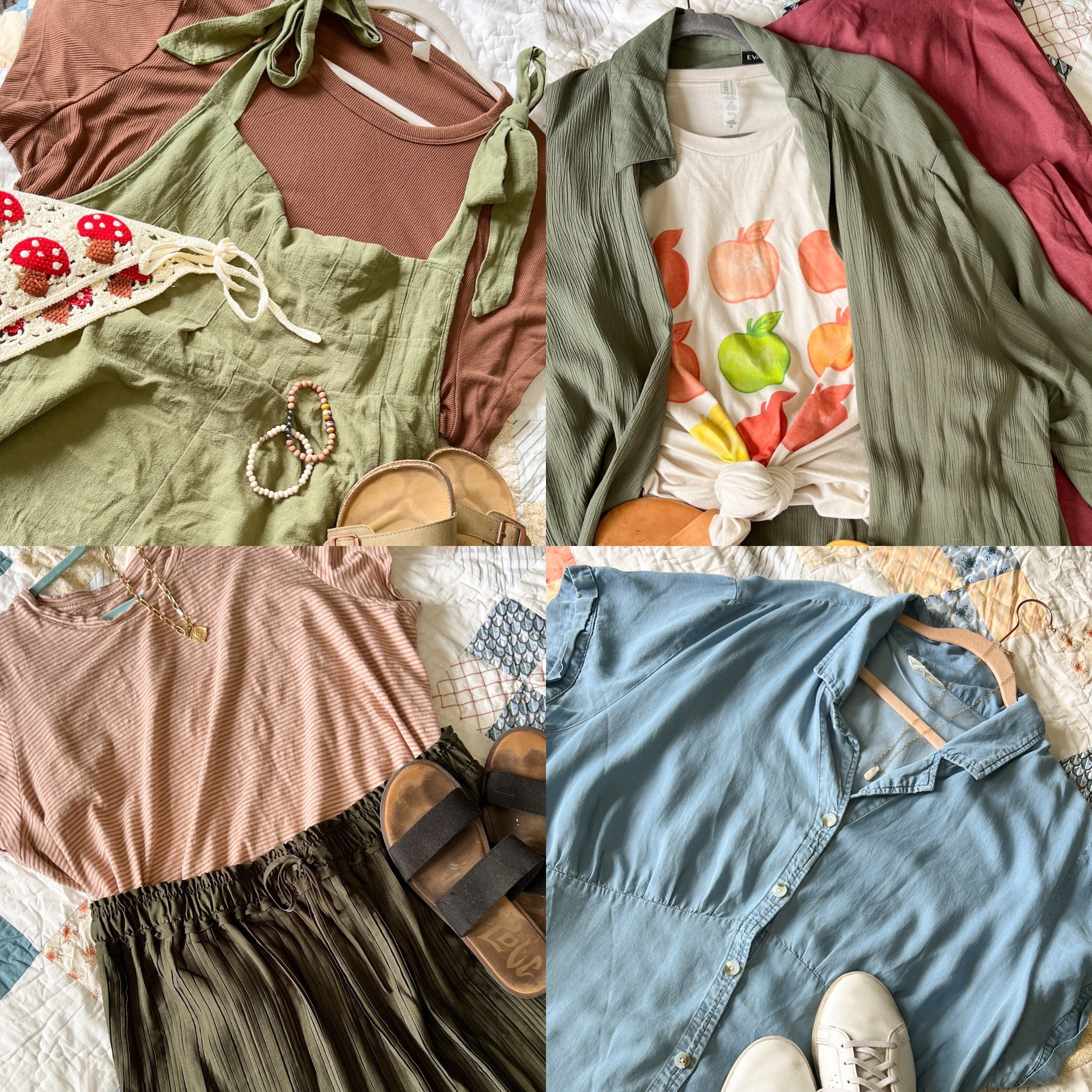 outfits that will be in heavy rotation this school year 🍎 