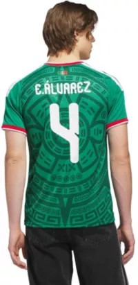 adidas Adult Mexico Edson Alvarez #4 2026 Home Replica Jersey | DICK'S Sporting Goods