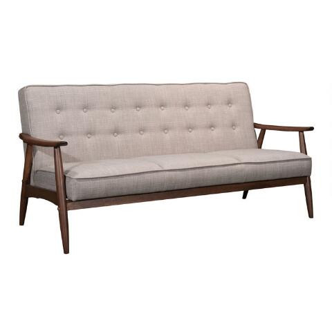 Hansen Putty Mid Century Sofa | World Market