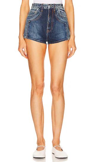 Kyla Two Tone Hot Short in Tonal Utility | Revolve Clothing (Global)