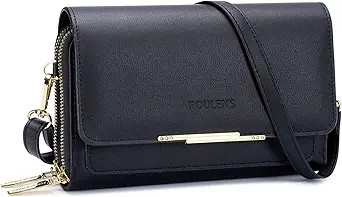 Roulens Small Crossbody Bag for Women,Cell Phone Purse Women's Shoulder Handbags Wallet Purse wit... | Amazon (US)