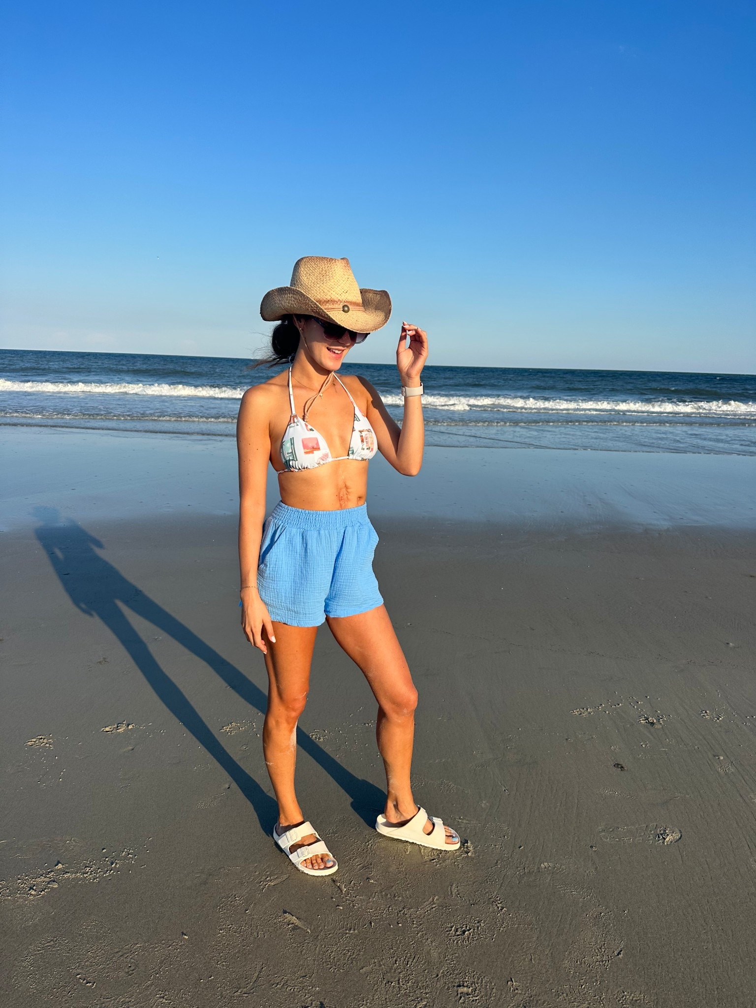 5/5 OOTD

Amazon hat
Abercrombie bikini
Similar bottoms linked
Birkenstock Arizona sandals 

#LTKTravel #LTKSwim #LTKShoeCrush