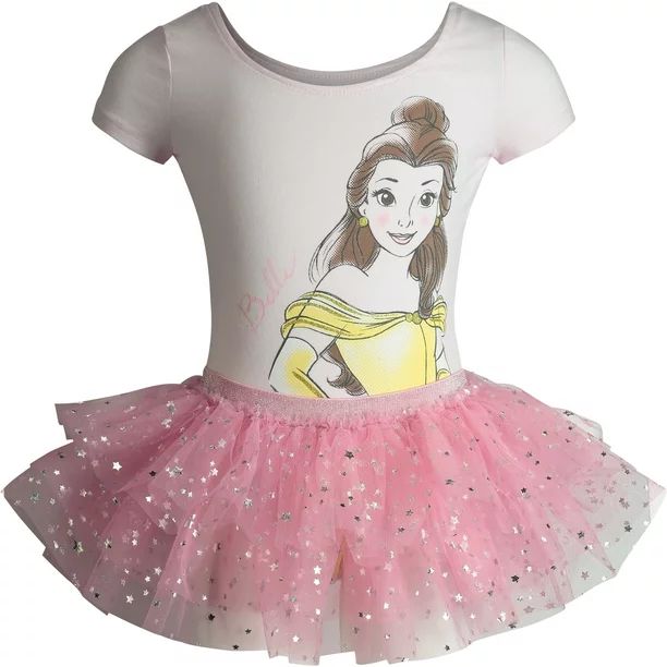 Toddler Girl Belle 3 Piece Leotard Tutu and Tight Ballet Set (Toddler Girls) | Walmart (US)