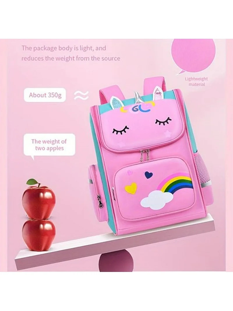 Gmdisc School Backpack Girls School Bag, Lightweight Kids Backpack Durable Fashion Bookbag, Pink | Walmart (US)