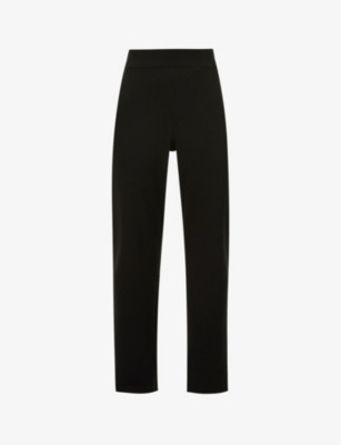 Hayden high-rise stretch-knit trousers | Selfridges