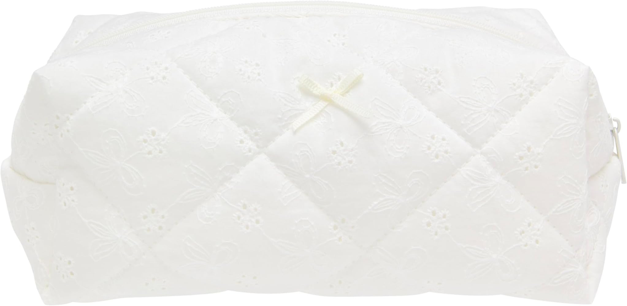 PAZIMIIK Cozy Makeup Bag Travel Cosmetic Bag for Women Soft Toiletry Bag Aesthetic Makeup Organiz... | Amazon (US)