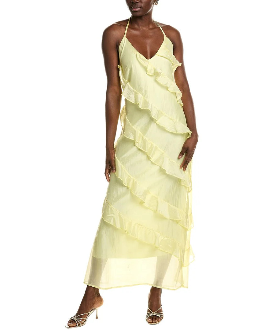 IPPONELLI Tiered Ruffle Maxi Dress | Shop Simon