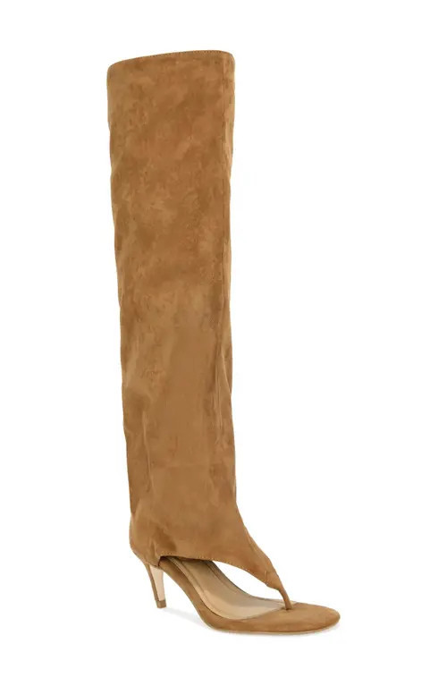 AZALEA WANG Chandi Cuff Sandal in Tan at Nordstrom, Size 6 | Nordstrom
