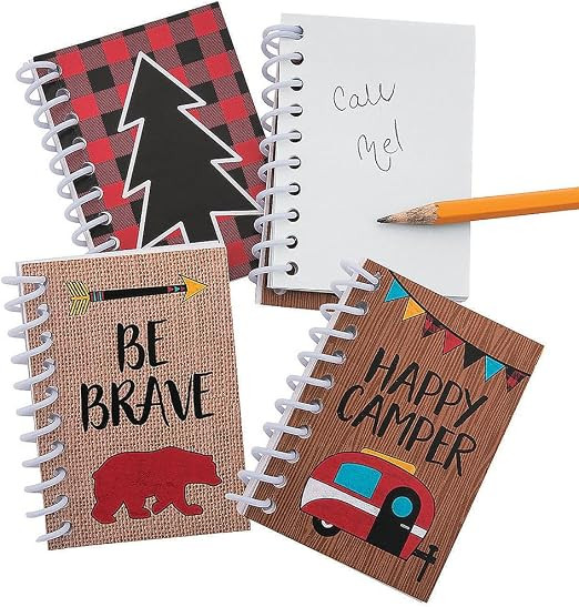 Fun Express 24 Pieces - Camp Adventure Theme Notepads - VBS Vacation Bible School Supplies/Decor-... | Amazon (US)