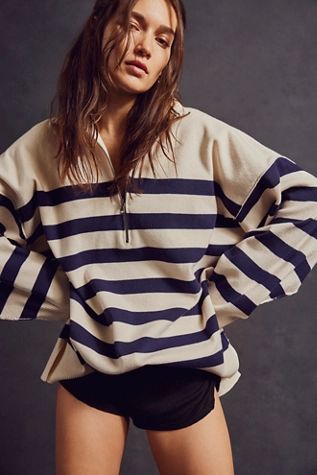 Coastal Stripe Pullover | Free People (Global - UK&FR Excluded)