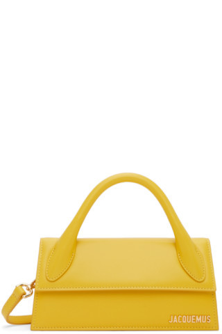 Yellow La Montagne Croc 'Le Chiquito Long' Clutch | SSENSE