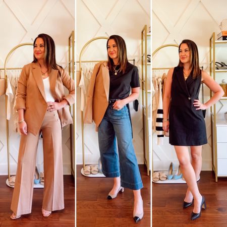 Spanx work looks - the most flattering comfortable suit and dress with built in stretch and fit is perfection! Use code bestyledcoxspanx for 10% off plus free shipping 

#LTKSeasonal #LTKworkwear #LTKover40