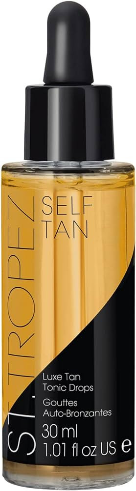 ST TROPEZ Luxe Tan Tonic Glow Drops, 5-in-1 Face Self Tanning Drops, Niacinamide, Hyaluronic Acid... | Amazon (US)