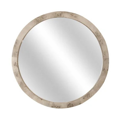 Manhattan Valley - Round Wall Mirror | Wayfair North America