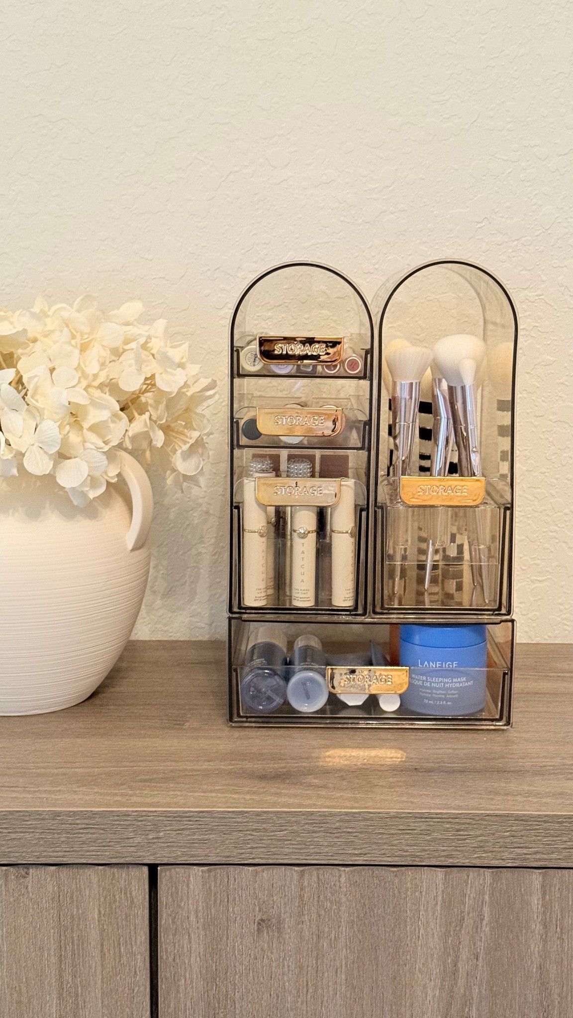 Makeup Organizer Countertop with Drawer & Brush & Lipstick Holder, Dual Arch Stackable 3-Piece Vanity Cosmetic Organizer for Skincare, Perfume, Bathroom & Dresser


#LTKHome #LTKmomlife #LTKSaleAlert