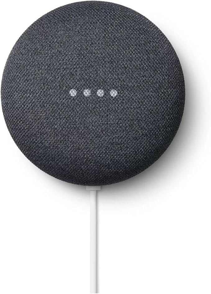 Google Nest Mini 2nd Generation Smart Speaker with Google Assistant - Charcoal | Amazon (US)