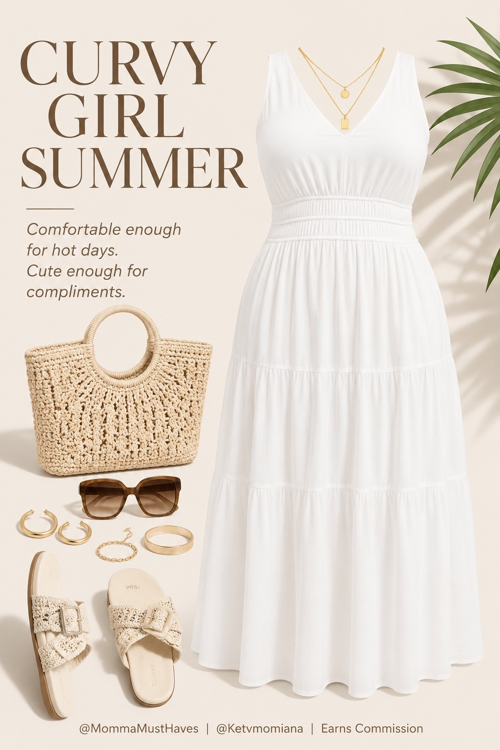 summer dresses | This dress is giving soft girl summer without requiring a single ounce of effort. 🤍✨

Flowy, lightweight, and forgiving in all the right places, it’s the kind of dress you throw on when it’s too hot to think about an outfit—but still want to look like you have your life together.

Perfect for brunch, errands, vacation, date night, or those “I want to feel pretty today” moments.

Find it in my bio under “Shop My Posts.” 🤍 #LTKCurves #SoftGirlSummer #plussizemom #softgirl #whitedress

#LTKPlusSize #LTKSeasonal #LTKootd