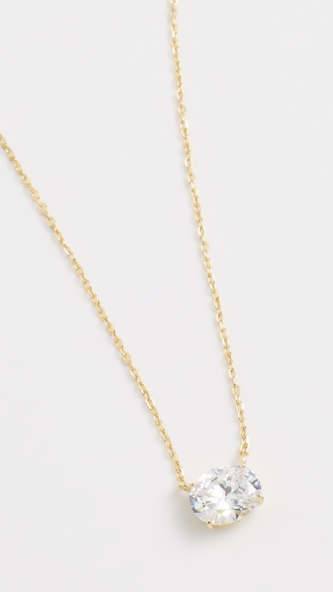 Oval East To West Necklace | Shopbop