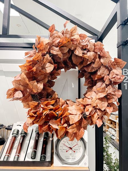 I’m so glad I got to see this wreath in store from Hearth and Hand. It’s gorgeous!! 

fall wreath
fall decor
fall home decor

#LTKSeasonal #LTKhome #LTKunder50