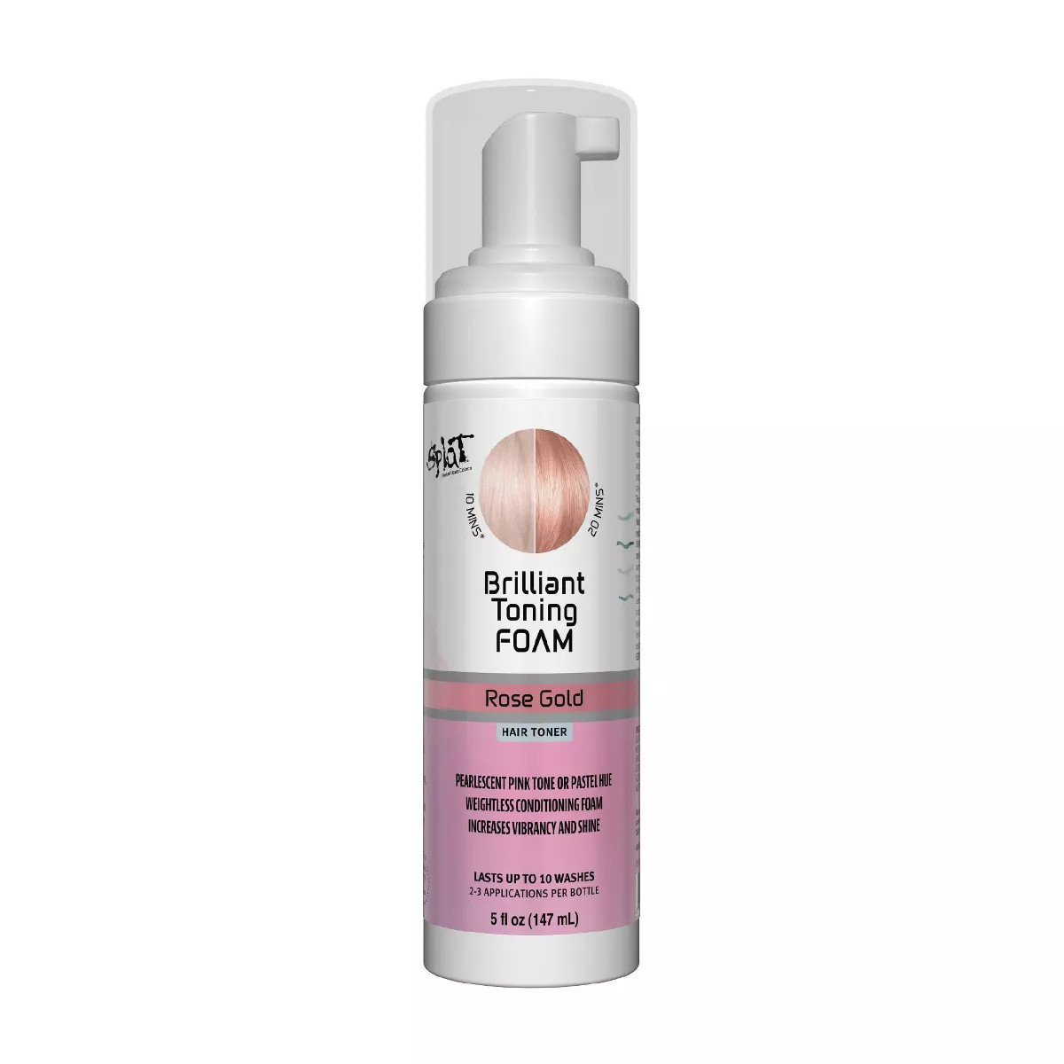 Splat Brilliant Toning Foam Temporary Hair Color - 5 fl oz | Target