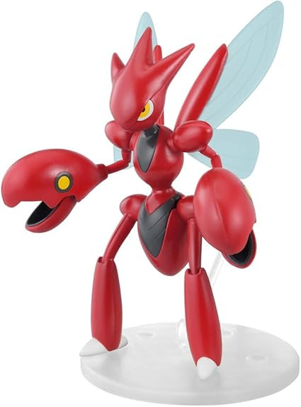 BANDAI Hobby - Pokémon - #55 Scizor Pokémon Model Kit | Amazon (US)