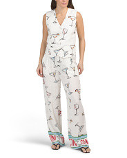 2pc Linen Blend Cin Cin Vest And Matching Pants Set | Juniors | Marshalls | Marshalls