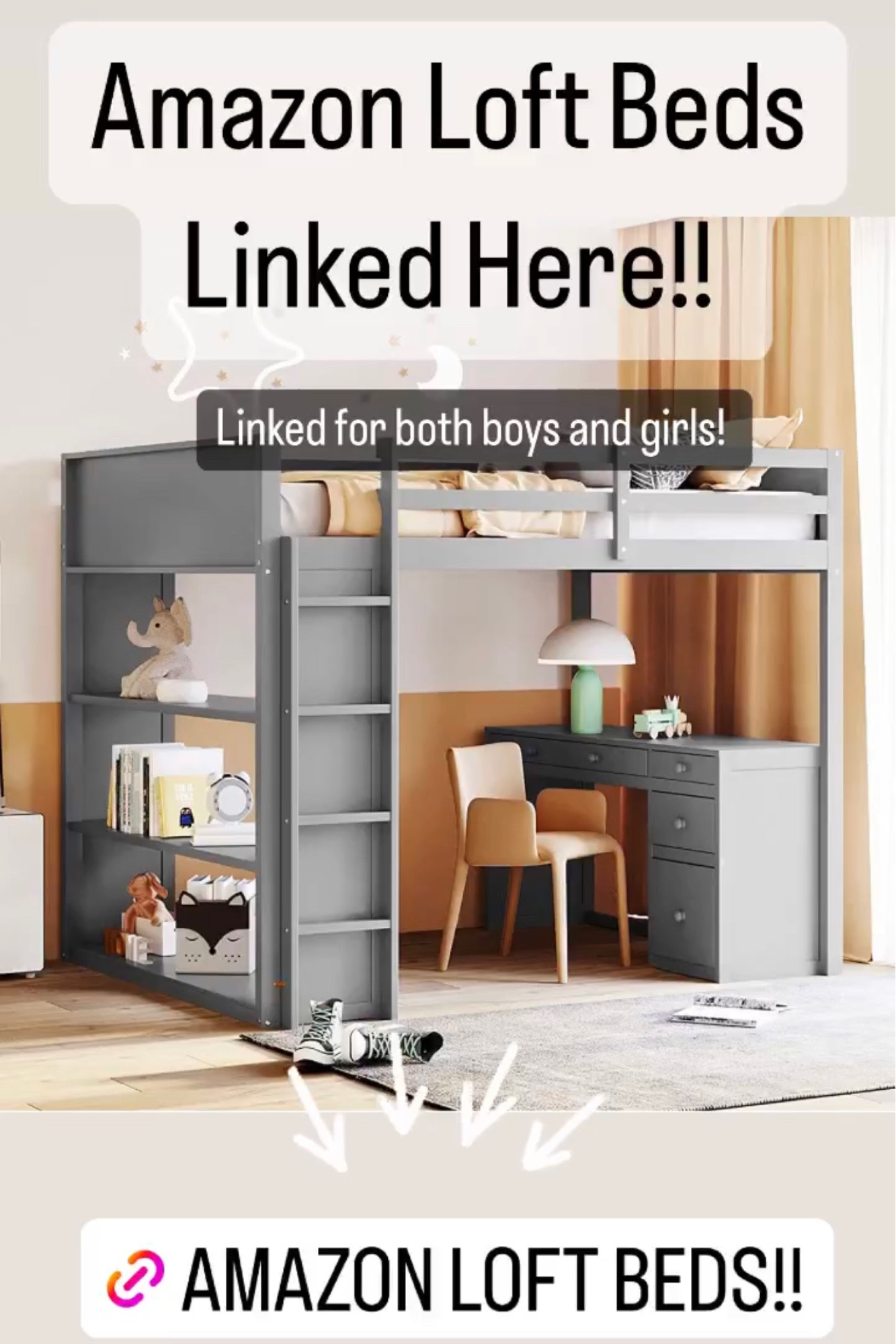 Amazon Loft Beds!! All Linked Here!! 

#LTKfamily #LTKkids #LTKhome