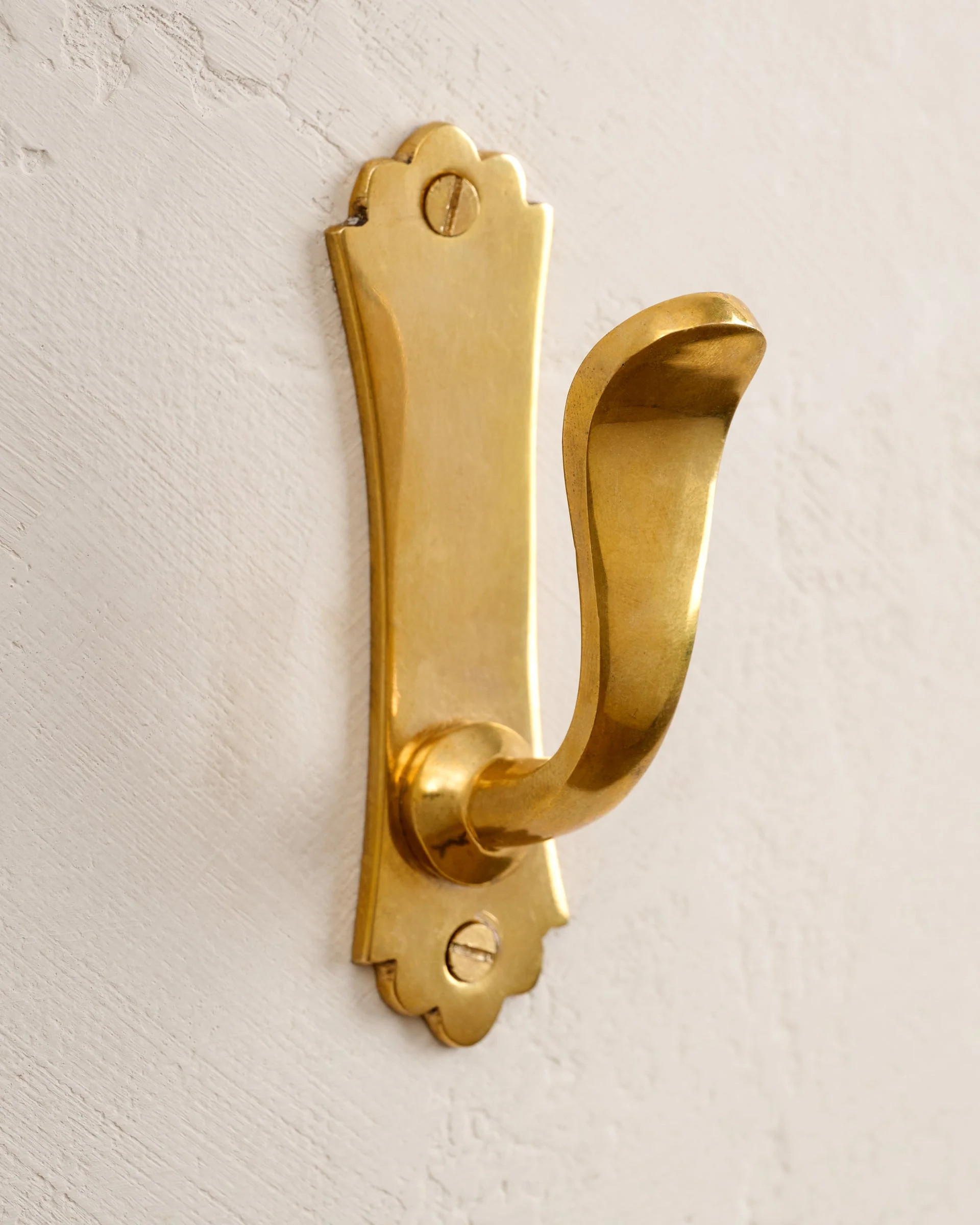 Lillian Solid Brass Wall Hook | Magnolia