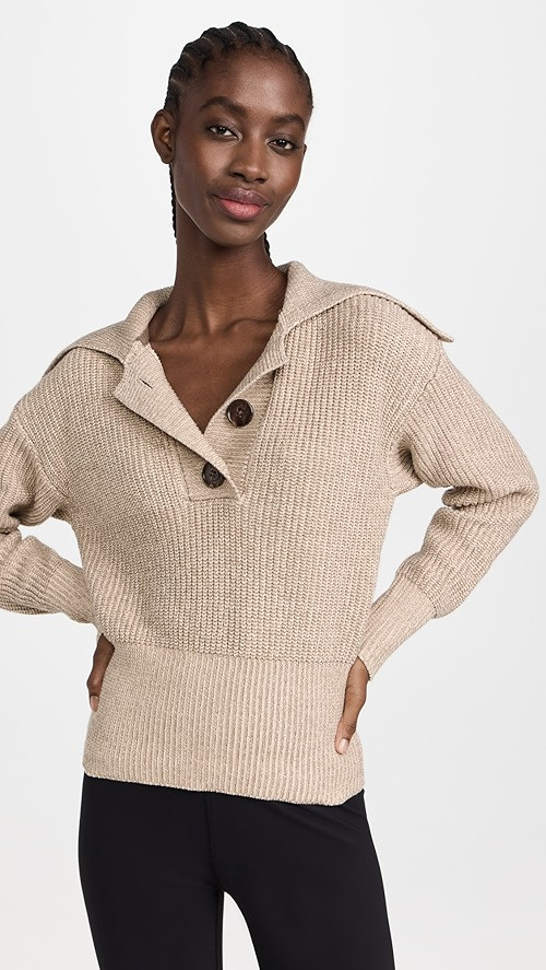 Varley Audrey Knit Polo | SHOPBOP | Shopbop