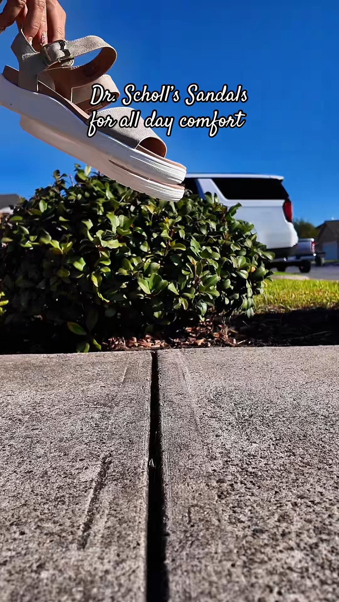 Walk this way—comfort meets style 😎✨ Dr. Scholl’s sandals keep your feet happy all day, no compromise needed! #drscholls #drschollssandals #comfortablesandals #womenssandals #ad 

 #LTKootd #LTKWorkwear #LTKTravel