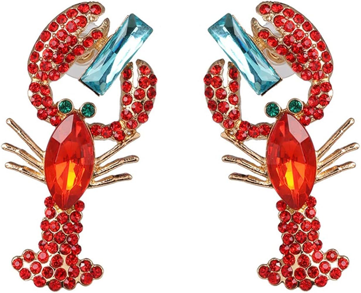 Lingfoo Lobster Earrings | Amazon (US)