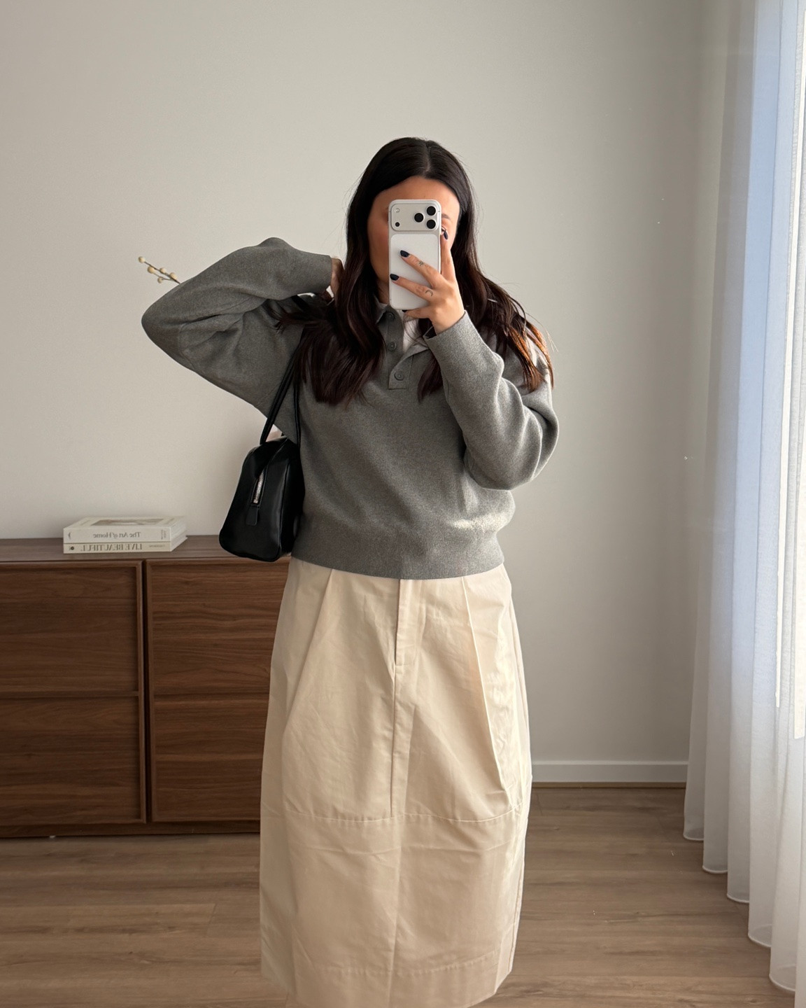 How I’m styling my St Agni skirt for winter