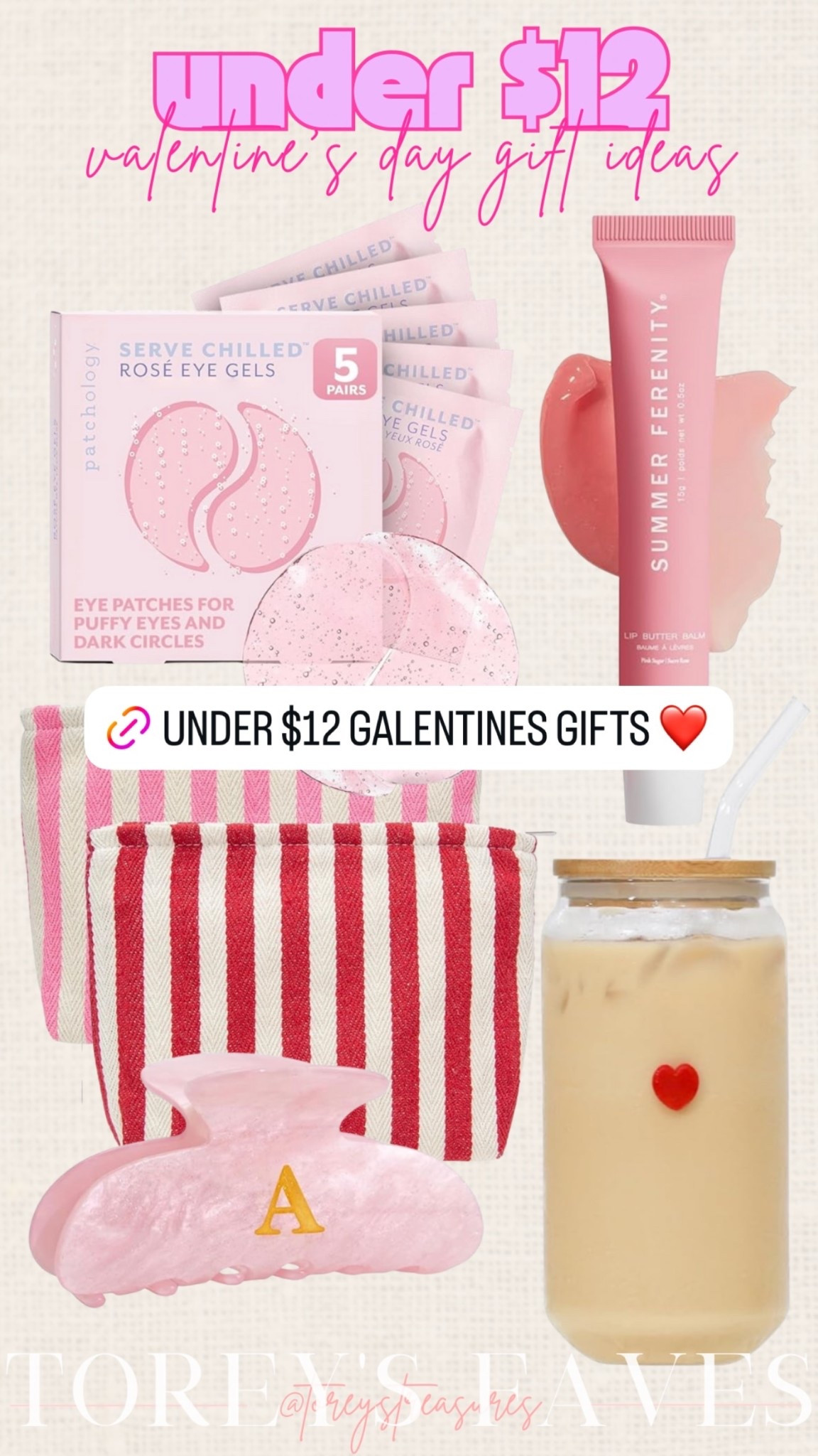 Valentine’s Day gift ideas under $12!!!!