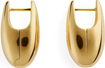 Small Ellipse Huggie Hoop Earrings | Nordstrom