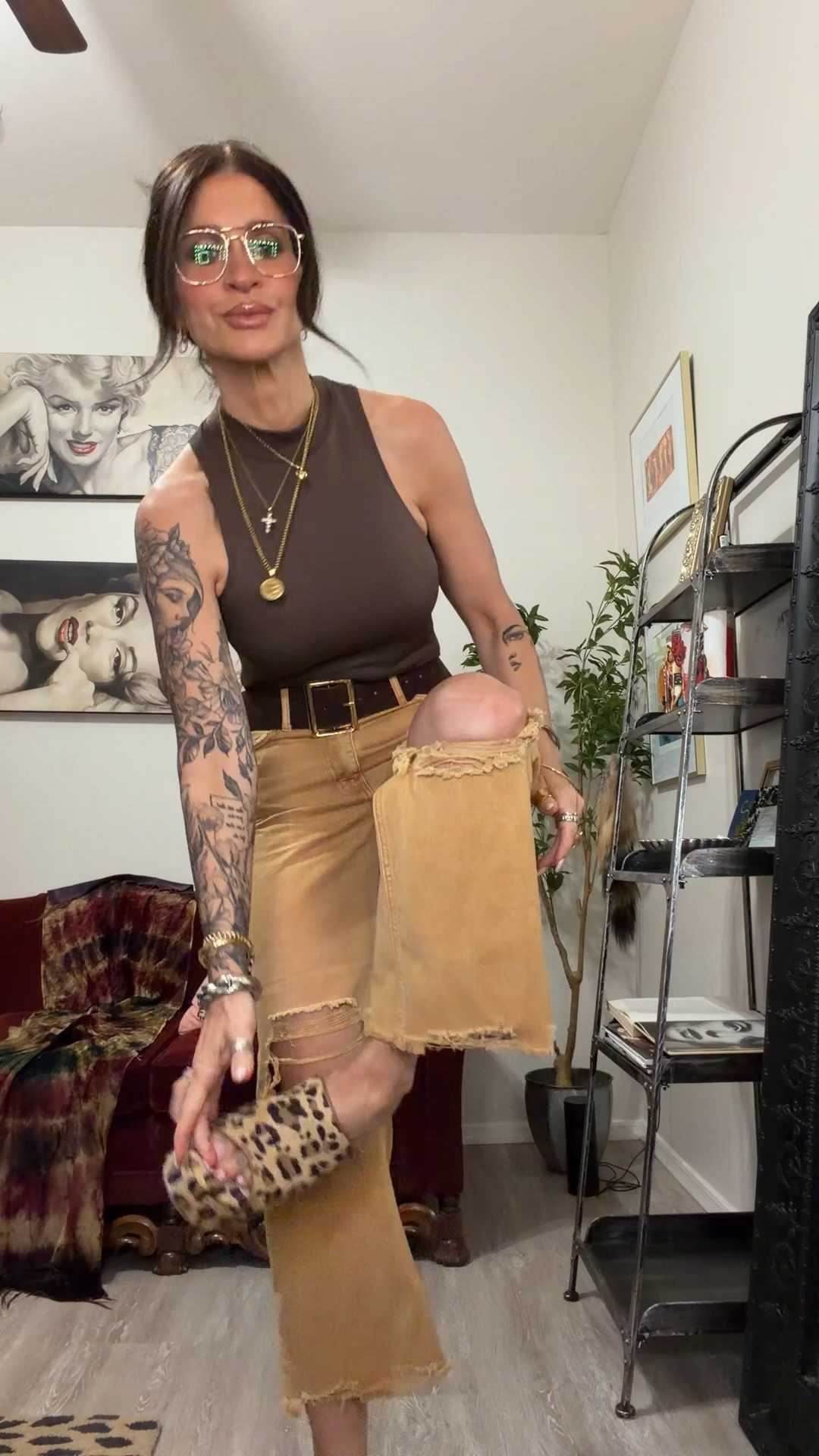 Spring outfit

Women’s spring outfit 
Women’s wedges
Women’s sandals
Leopard print sandals
Leopard print wedges
Bodysuit
Wide sized belt
Layered necklaces 
@Ana Luisa 
Women’s eyeglasses 

#LTKSaleAlert #LTKootd